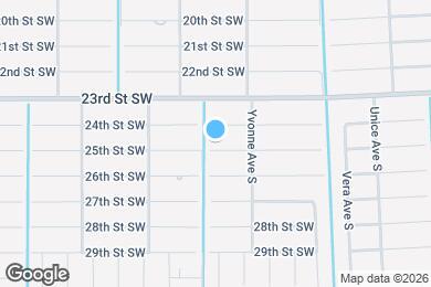 Map image of the property - 3810 25th St SW