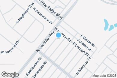 Map image of the property - 25 N Melbourne St