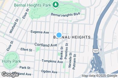 Map image of the property - 3755 Folsom St