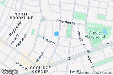 Map image of the property - 74 Browne St