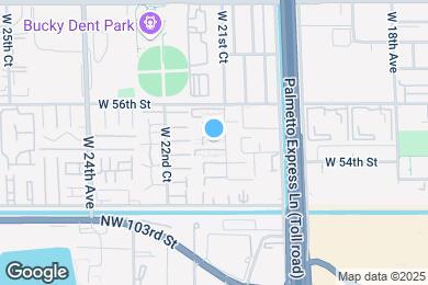 Map image of the property - 5460 W 21st Ct