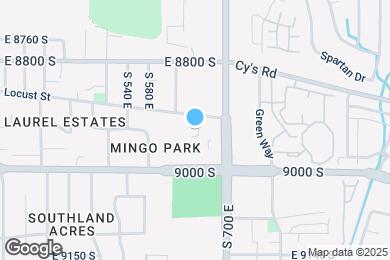 Map image of the property - 8912 S 660 E