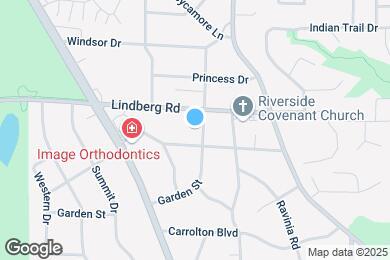 Map image of the property - 1833 Garden St