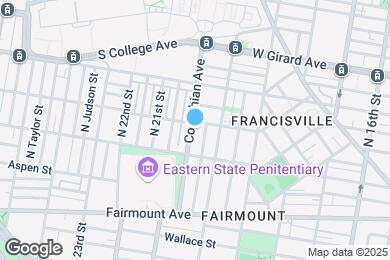 Map image of the property - 827 Corinthian Ave