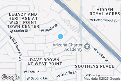 Map image of the property - 13247 W Desert Rock Dr