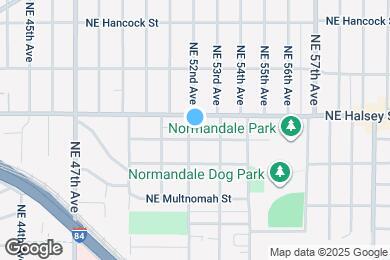 Map image of the property - 1416 NE 52nd Ave