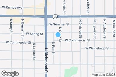 Map image of the property - 1005 N State St