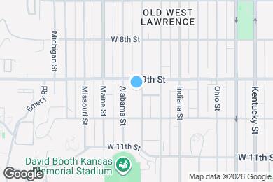 Map image of the property - 913 Illinois St