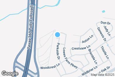 Map image of the property - 1505 Parkside Dr