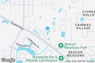 Map image of the property - Pointe at Carrollwood