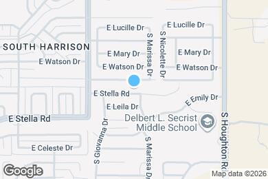 Map image of the property - 10037 E Stella Rd