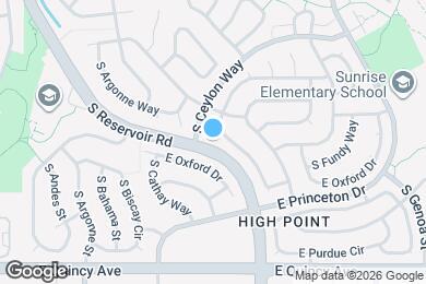 Map image of the property - 4089 S Dunkirk Way