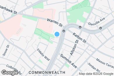 Map image of the property - 1501 Commonwealth Ave