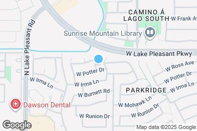 Map image of the property - 20847 N 99th Ln