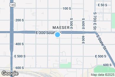 Map image of the property - 350 S 400 E