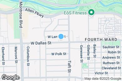 Map image of the property - 1926 W Dallas St