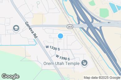 Map image of the property - 1162 W 1295 S