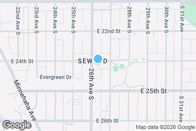 Map image of the property - 2609 E 24th St