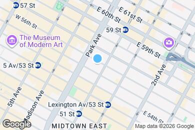 Map image of the property - 128 E 56th St