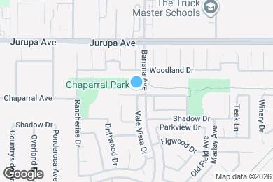 Map image of the property - 14082 Chaparral Ave