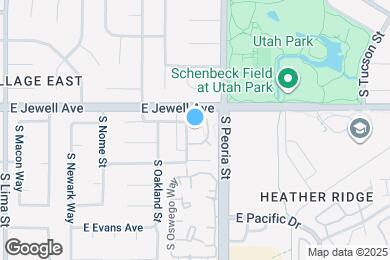 Map image of the property - 1936 S Oswego Way