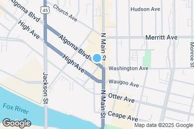 Map image of the property - 101 Algoma Blvd