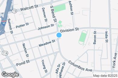 Map image of the property - 156 S Bend St