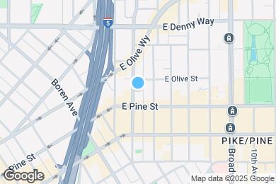 Map image of the property - Hawthorne Apartments