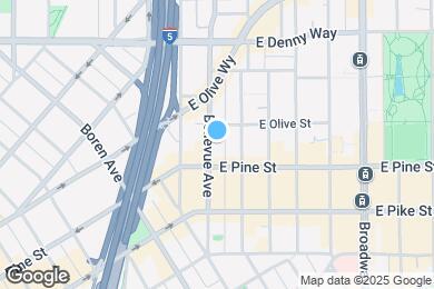 Map image of the property - The Hawthorne Apartments