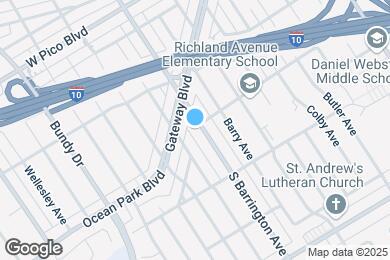 Map image of the property - 2575 S Barrington Ave