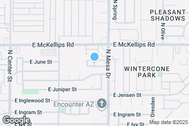 Map image of the property - 1932 N Mesa Dr
