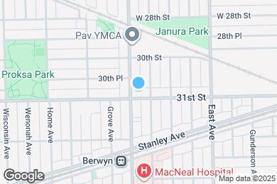 Map image of the property - 6733 31st St