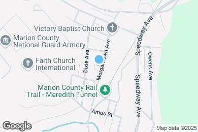 Map image of the property - 1848 Morgantown Ave