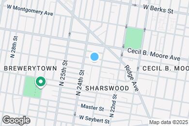 Map image of the property - 2321 W Oxford St
