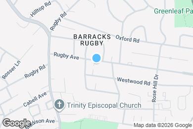 Map image of the property - 1620 Rugby Ave