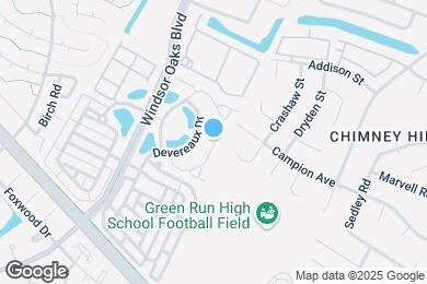 Map image of the property - 927 Hunley Dr