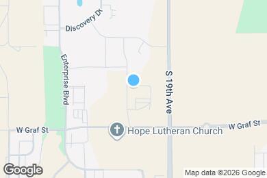 Map image of the property - 19th & Graf Apartment Homes