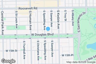 Map image of the property - 3248 W Douglas Blvd