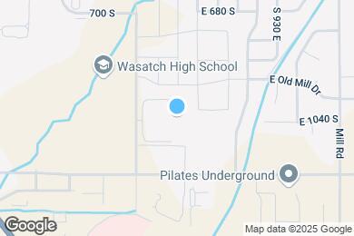 Map image of the property - 1043 S 500 E