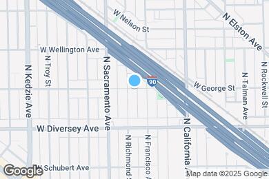 Map image of the property - 2921 W George St