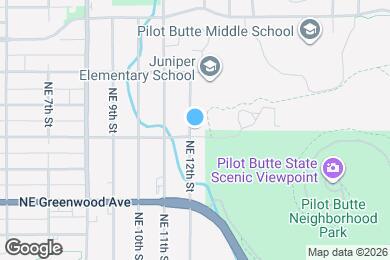 Map image of the property - 1208 NE 12th St.
