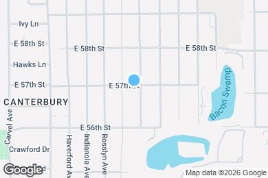 Map image of the property - 5662 Ralston Ave