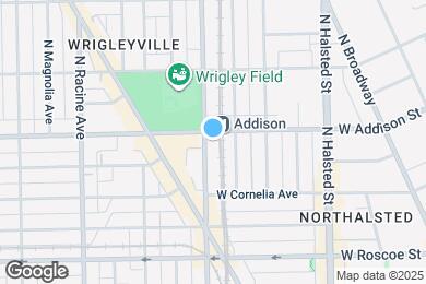 Map image of the property - 3549 N Sheffield Ave