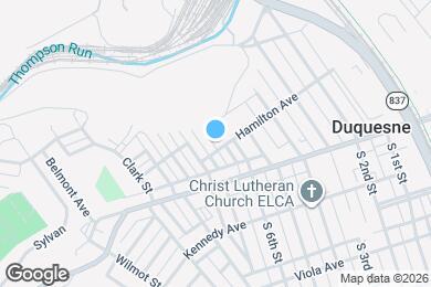 Map image of the property - 612 Hamilton Ave