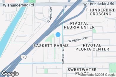 Map image of the property - 13444 N 87th Dr