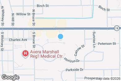 Map image of the property - 1115 Skyline Dr