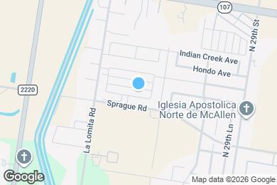 Map image of the property - 3308 Frio Ave