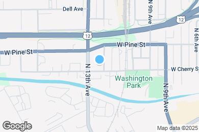 Map image of the property - 707 N 12th Ave
