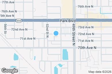 Map image of the property - 7151 51st St N