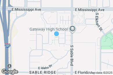 Map image of the property - 1273 S Crystal Way